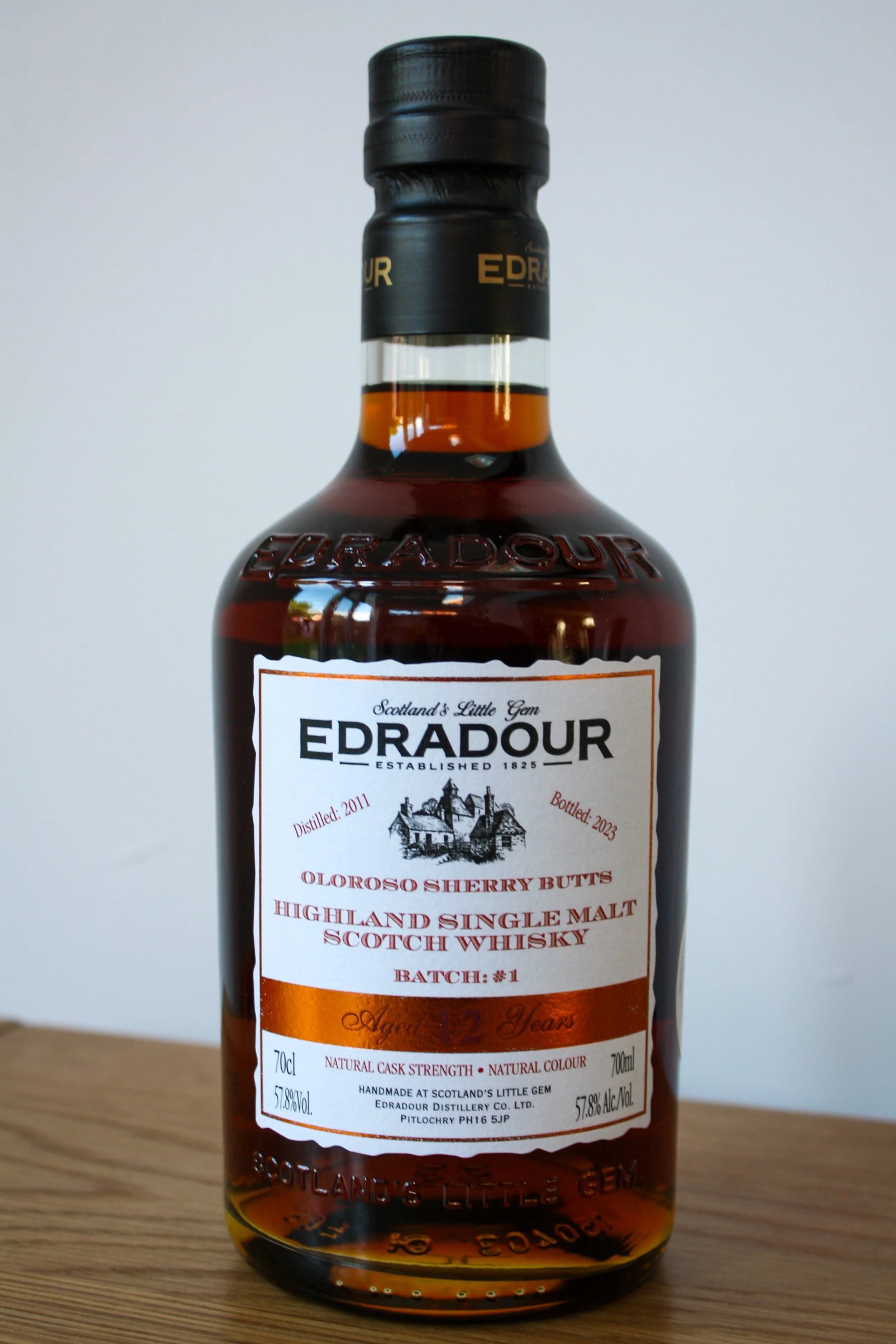 エドラダワー 12年　2011-2023 オロロソシェリーバット バッチ2 Edradour 12 Year Old 2011 Cask Strength (Batch 2) エドラダワー 12